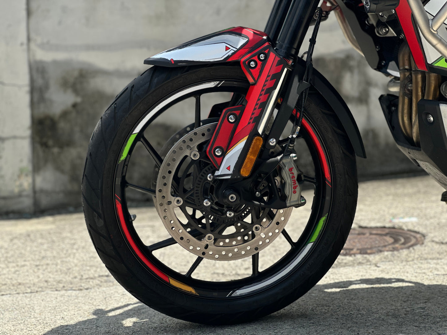 Triumph Tiger 1200 GT Explorer Custom Vinyl Graphic Decal Kit (1-1.Astray)