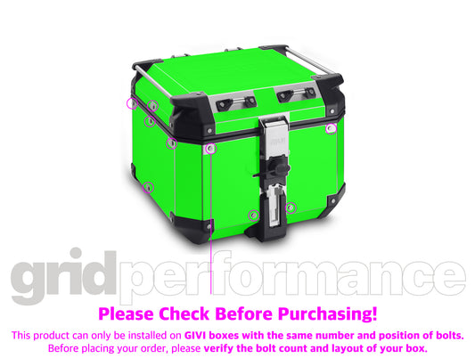 Givi OBKN42A Aluminum Top Case 42L Reflective Decal Sticker (1-1. R1300GSA)