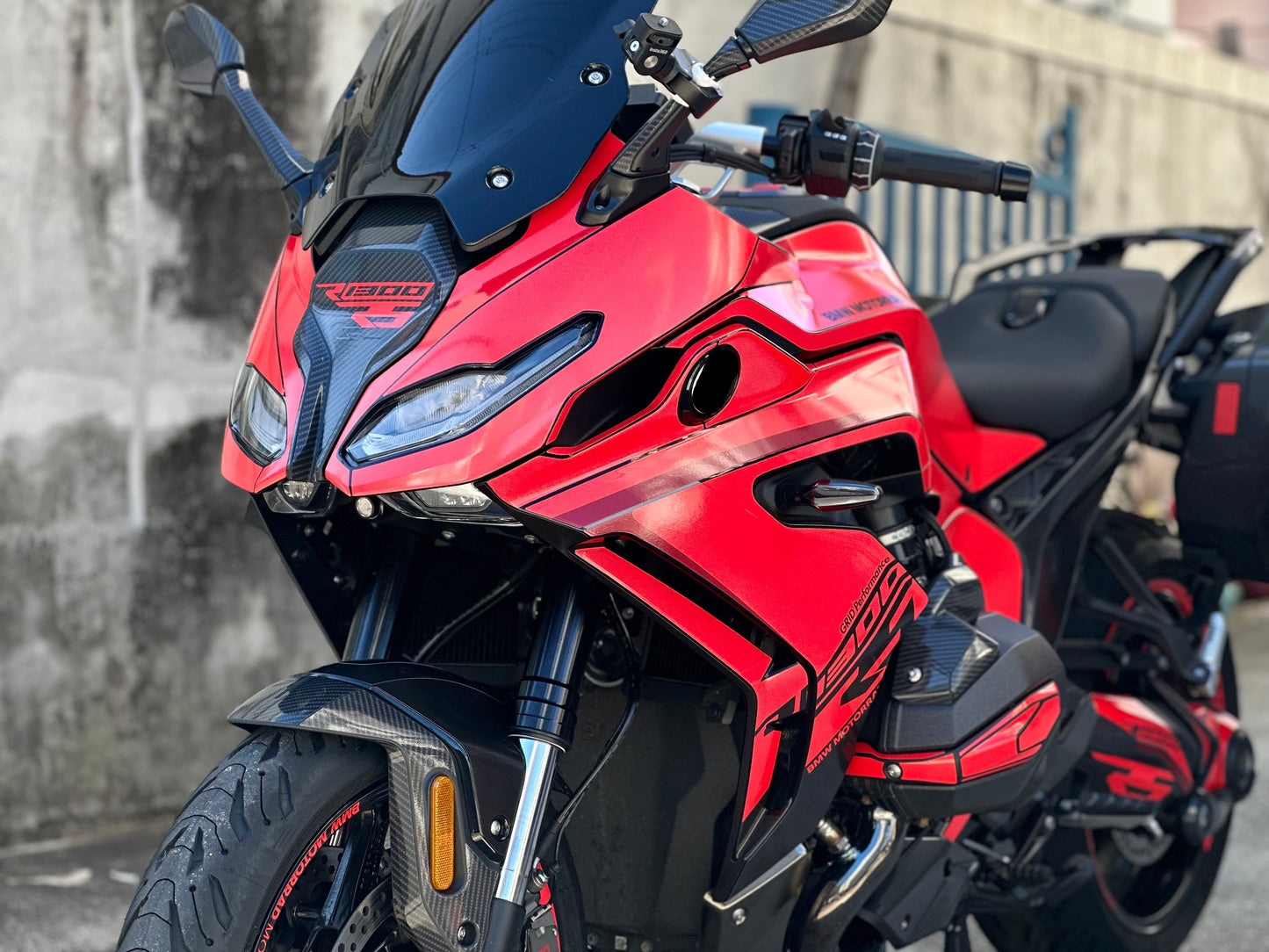 Motorcycle Fairing Decal Vinyl Sticker Kit – For BMW R1300 RS Type (1-3)