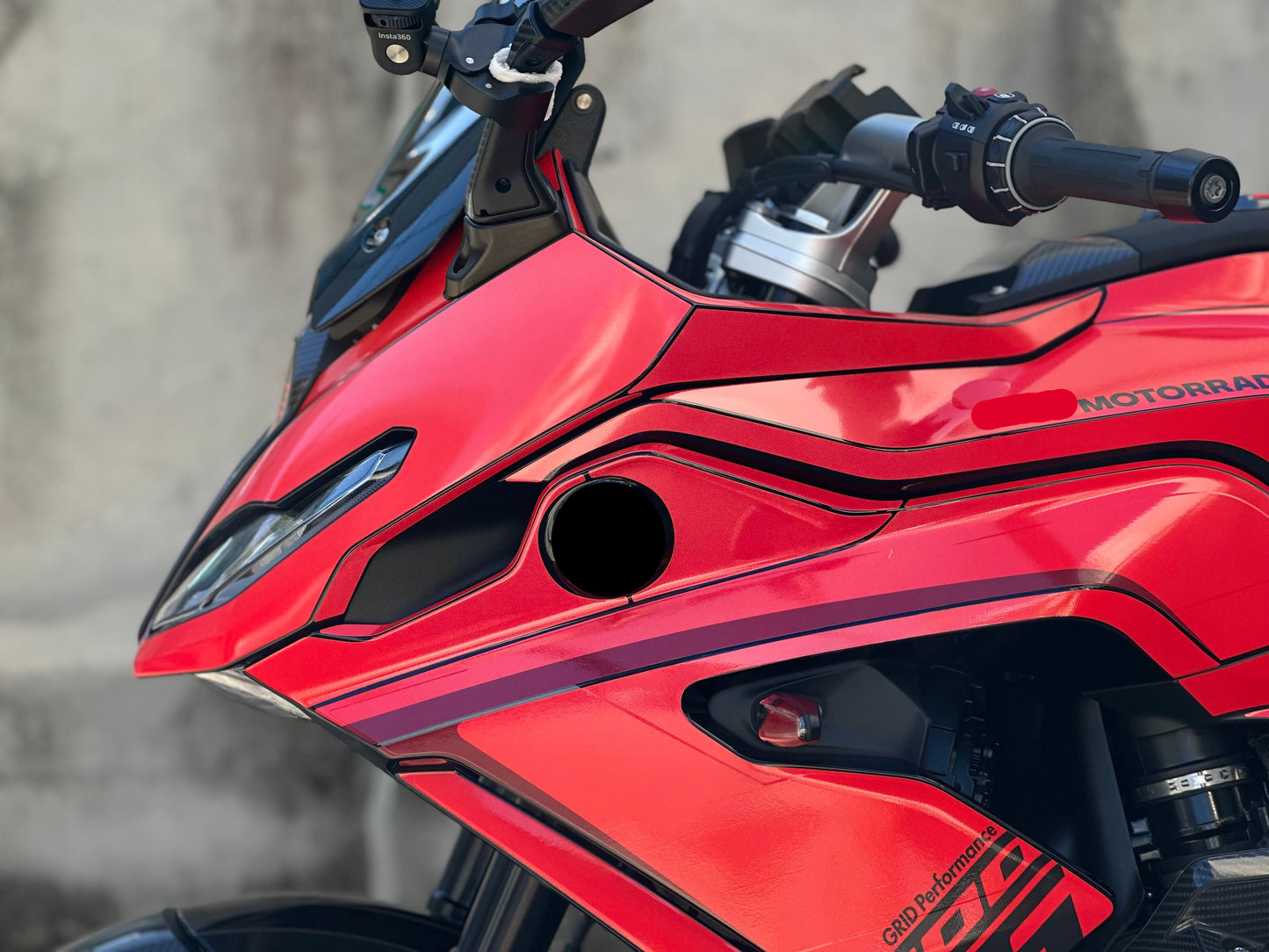 Motorcycle Fairing Decal Vinyl Sticker Kit – For BMW R1300 RS Type (1-3)