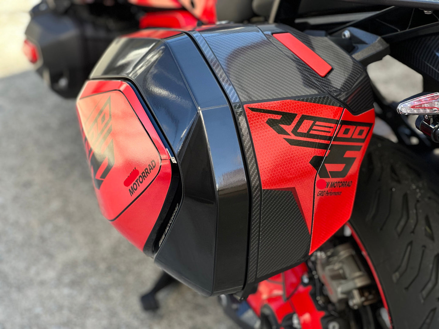 Motorcycle Fairing Decal Vinyl Sticker Kit – For BMW R1300 RS Type (1-3)