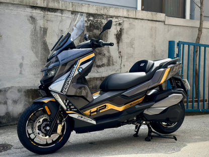 BMW C400GT Custom Vinyl Graphic Decal Kit (4-5.Triple Black)