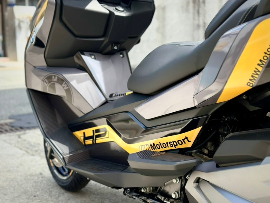 BMW C400GT Custom Vinyl Graphic Decal Kit (4-5.Triple Black)