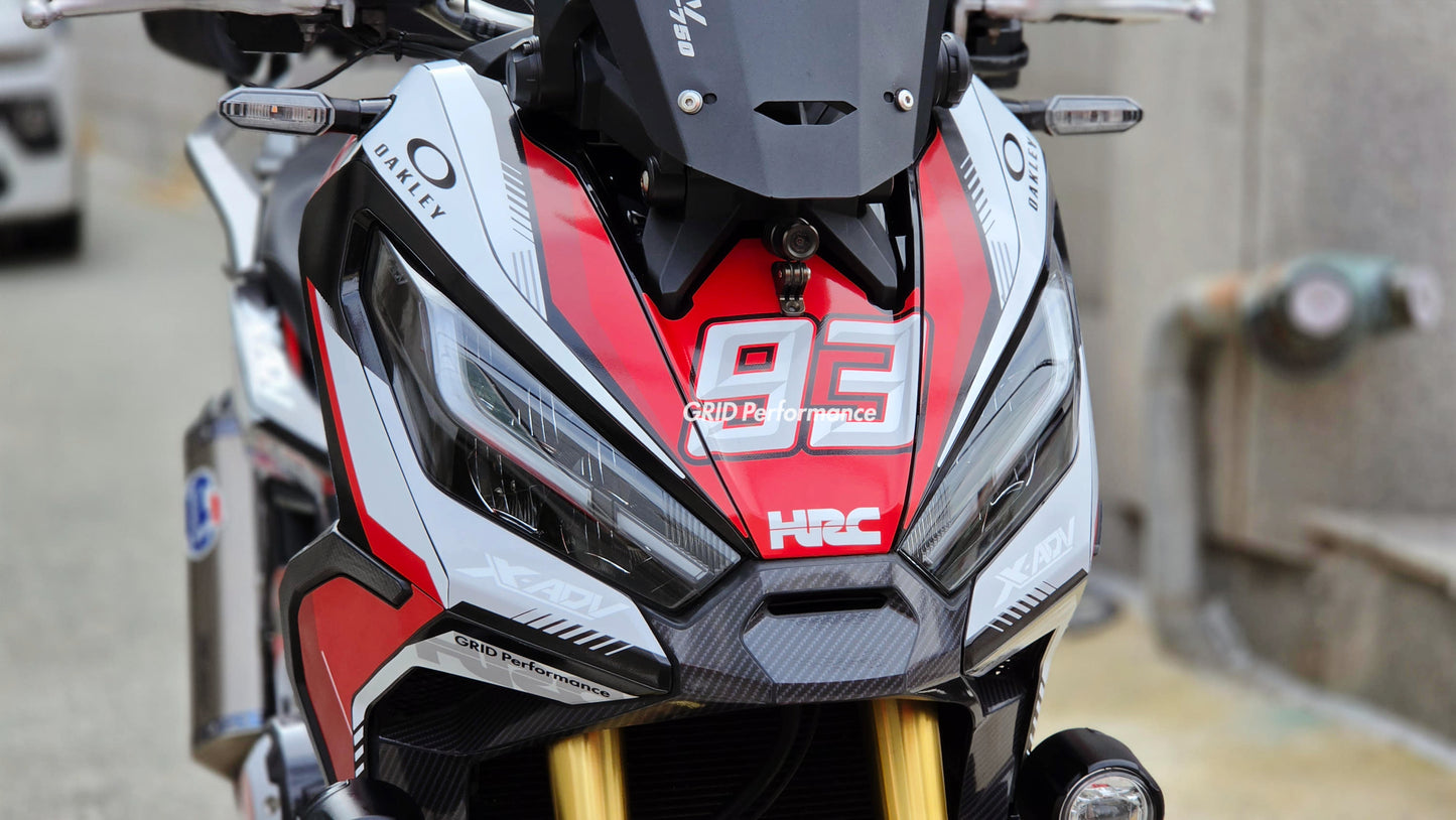 HONDA X-ADV 750 Graphic Full Decal Sticker Kit (2-3.HR carbon)