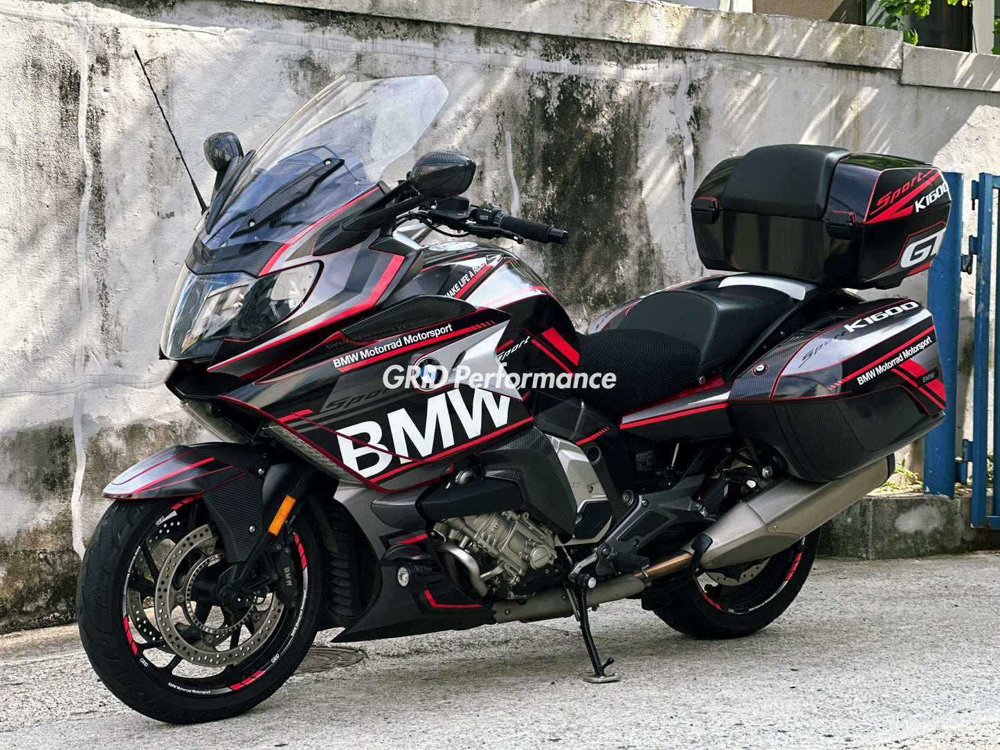 BMW K1600GTL, K1600GT Graphic Full Decal Kit (3-4)