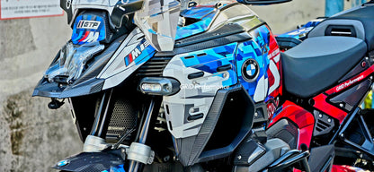 BMW R1300GS ADV Adventure Graphic Decal Sticker Kit (18-1.M Hybrid)