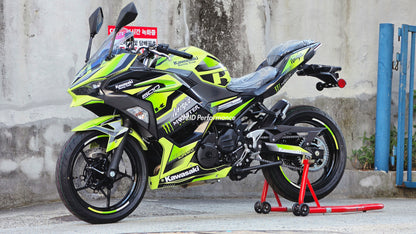 Kawasaki NINJA 500 Full Graphic Vinyl Decal Kit (1-3.MONSTER)