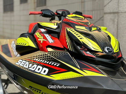 2024~ SEADOO RXP X 325 Graphic Decal Sticker Kit (1.Carbon)