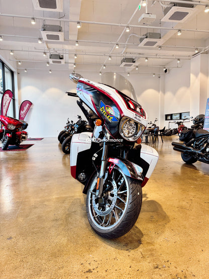 Indian Pursuit Challenger Roadmaster 112 Graphic Full Decal Kit (3-1.King Bagger Racing 2026)