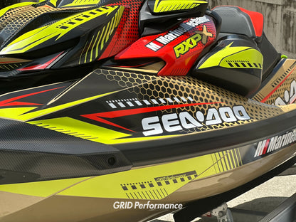 2024~ SEADOO RXP X 325 Graphic Decal Sticker Kit (1.Carbon)