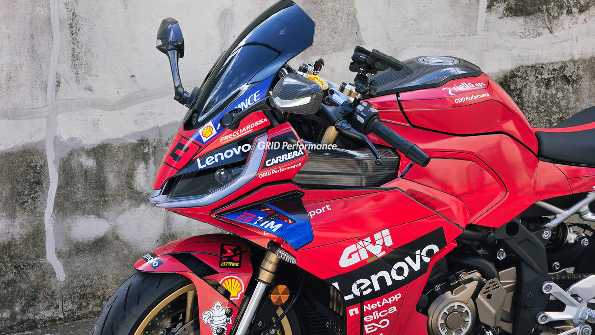 QJMOTO SRK 421RR Graphic Full Decal Vinyl Kit (1-1.Leno)