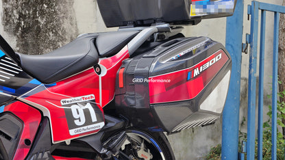 BMW R1300RT Graphic Full Decal Vinyl Sticker Kit (7-1.M Hybrid)