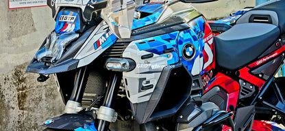 BMW R1300GS ADV Adventure Graphic Decal Sticker Kit (18-1.M Hybrid)