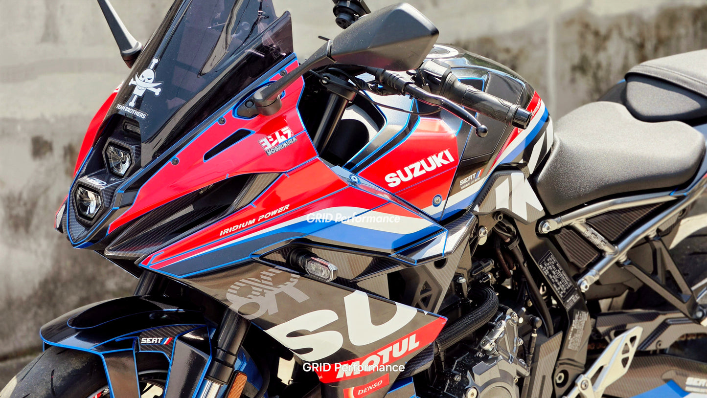 SUZUKI GSX-8R Full Graphic Vinyl Decal Kit (1-2.SERT)