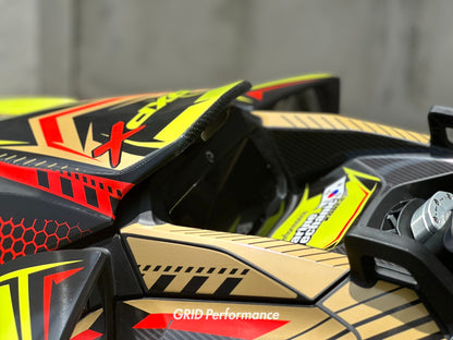 2024~ SEADOO RXP X 325 Graphic Decal Sticker Kit (1.Carbon)