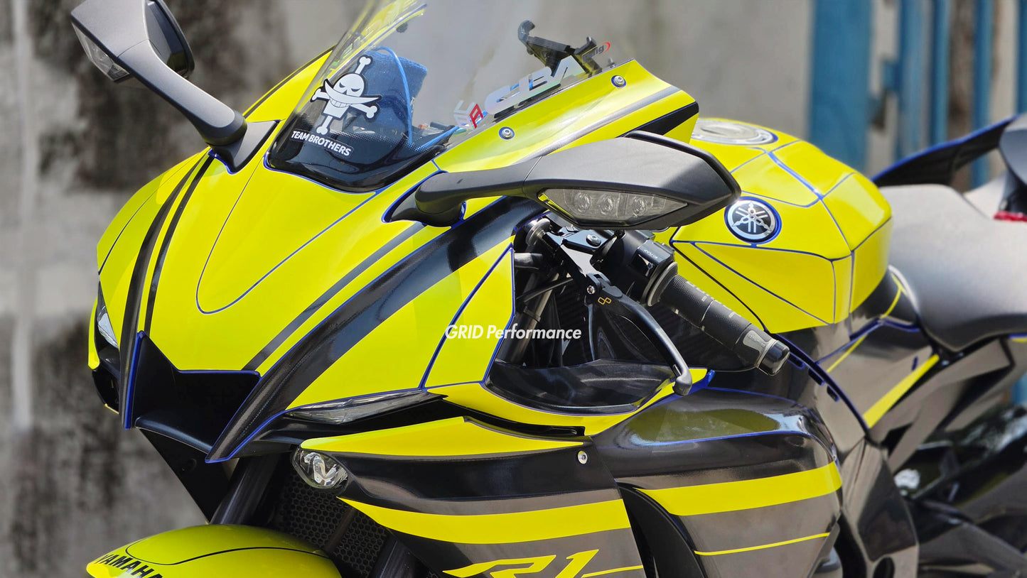 YAMAHA YZF-R1 Full Graphic Vinyl Decal Kit (1-1)