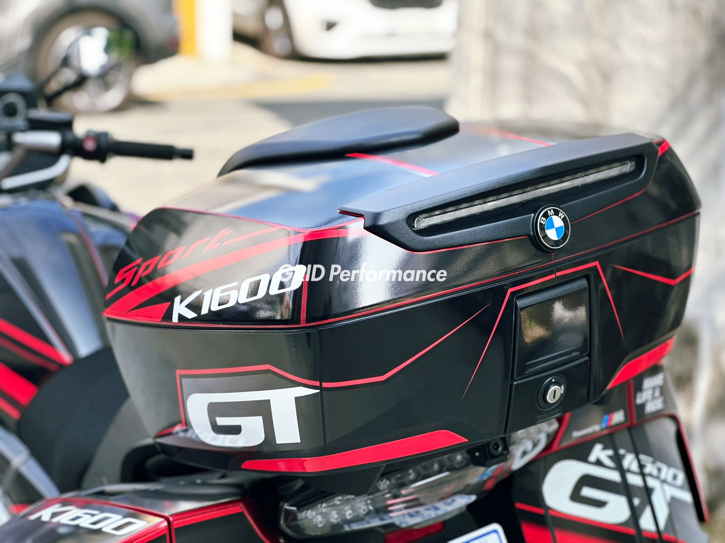 BMW K1600GTL, K1600GT Graphic Full Decal Kit (3-4)