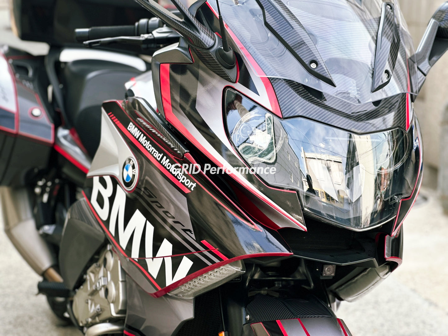 BMW K1600GTL, K1600GT Graphic Full Decal Kit (3-4)