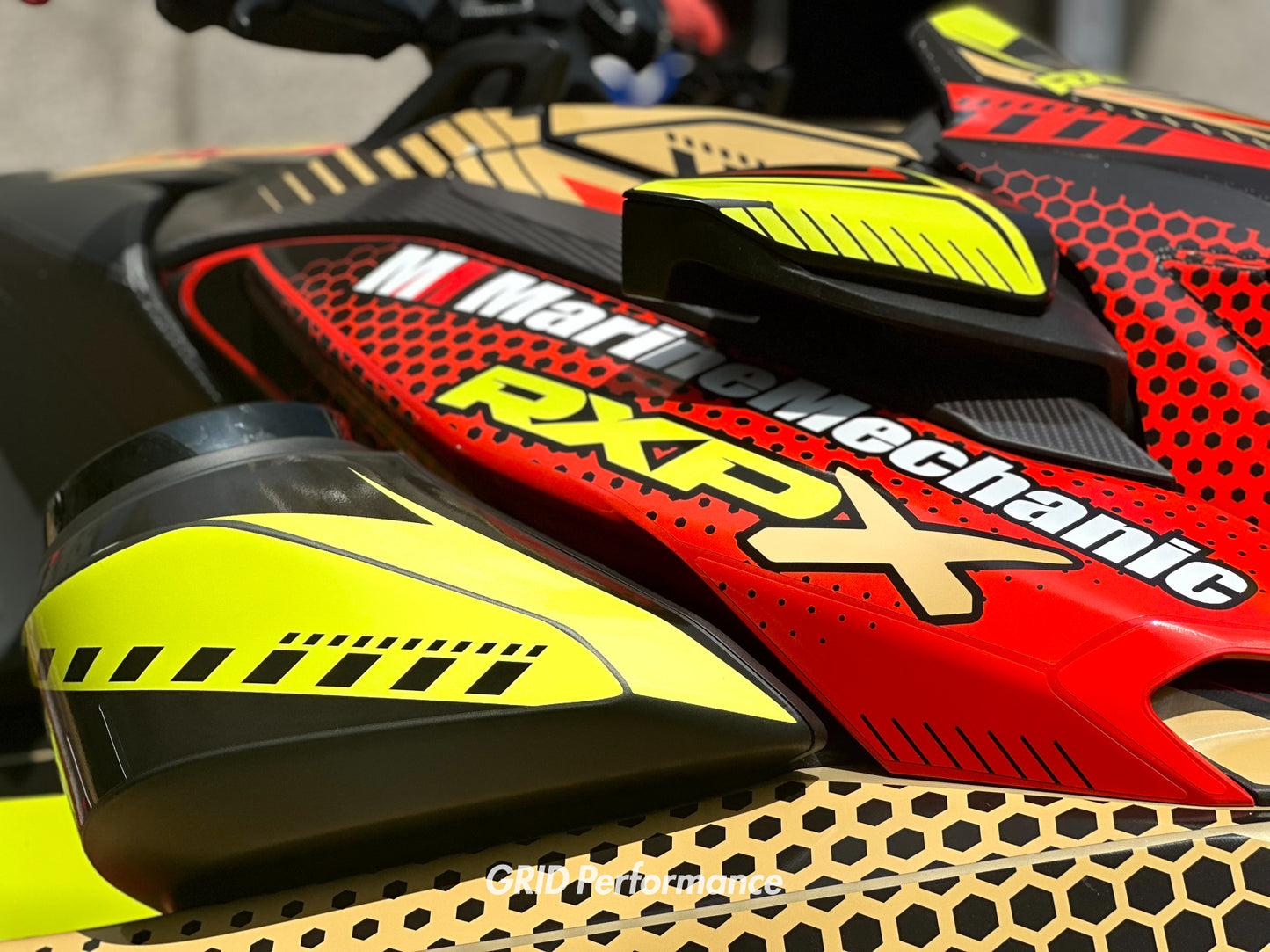 2024~ SEADOO RXP X 325 Graphic Decal Sticker Kit (1.Carbon)