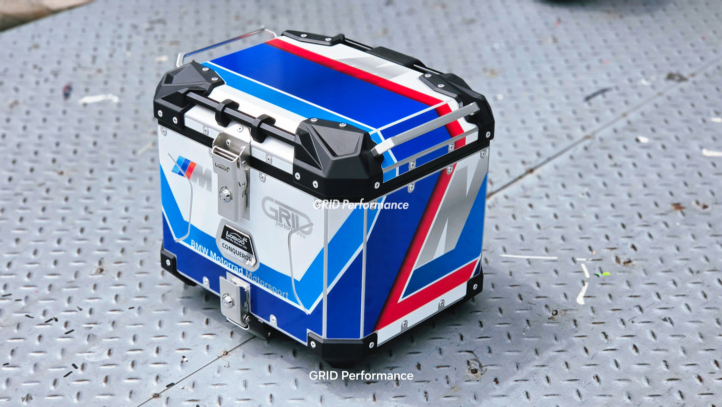 LOBOO CONQUEROR C40T C45L C45R Aluminum Panniers Top Box  Decal Sticker Kit (1-1.M)