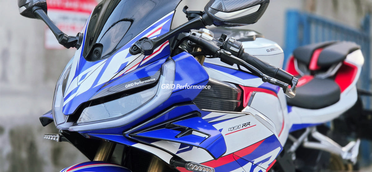 QJMOTOR SRK 421RR Graphic Full Decal Vinyl Kit (2-2)