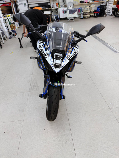 SUZUKI GSX-8R Full Graphic Vinyl Decal Kit (2-1.RPHA 1 CARBON SNOW DIA)