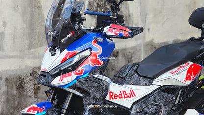 HONDA X-ADV 750 Graphic Full Decal Sticker Kit (1-2.Red B Forged carbon)