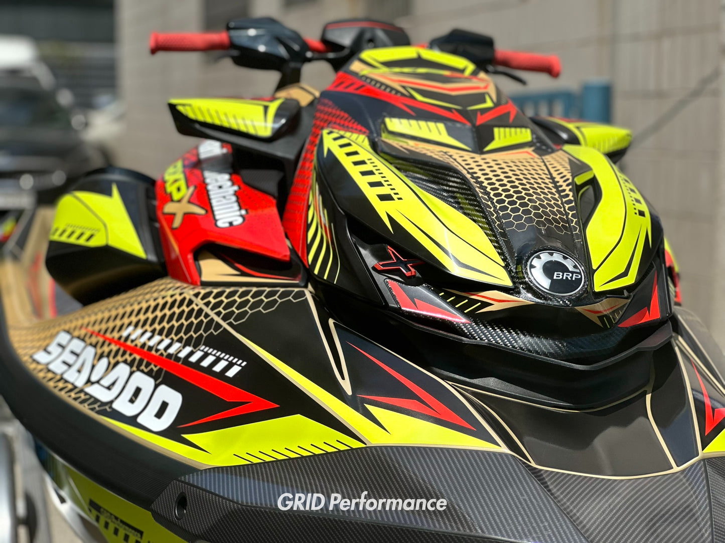 2024~ SEADOO RXP X 325 Graphic Decal Sticker Kit (1.Carbon)