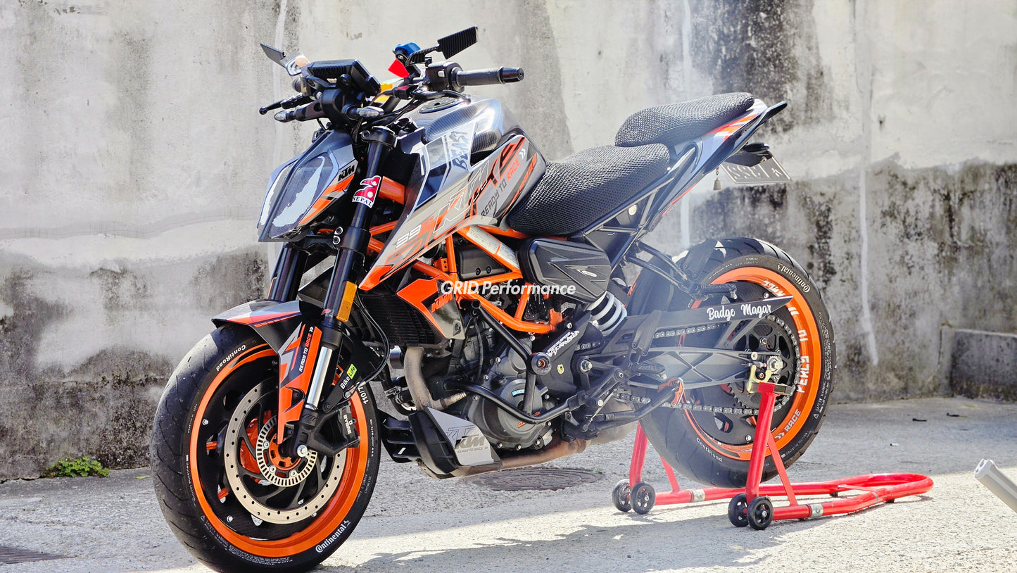 390 DUKE  Graphic Full Decal Kit (2-1)