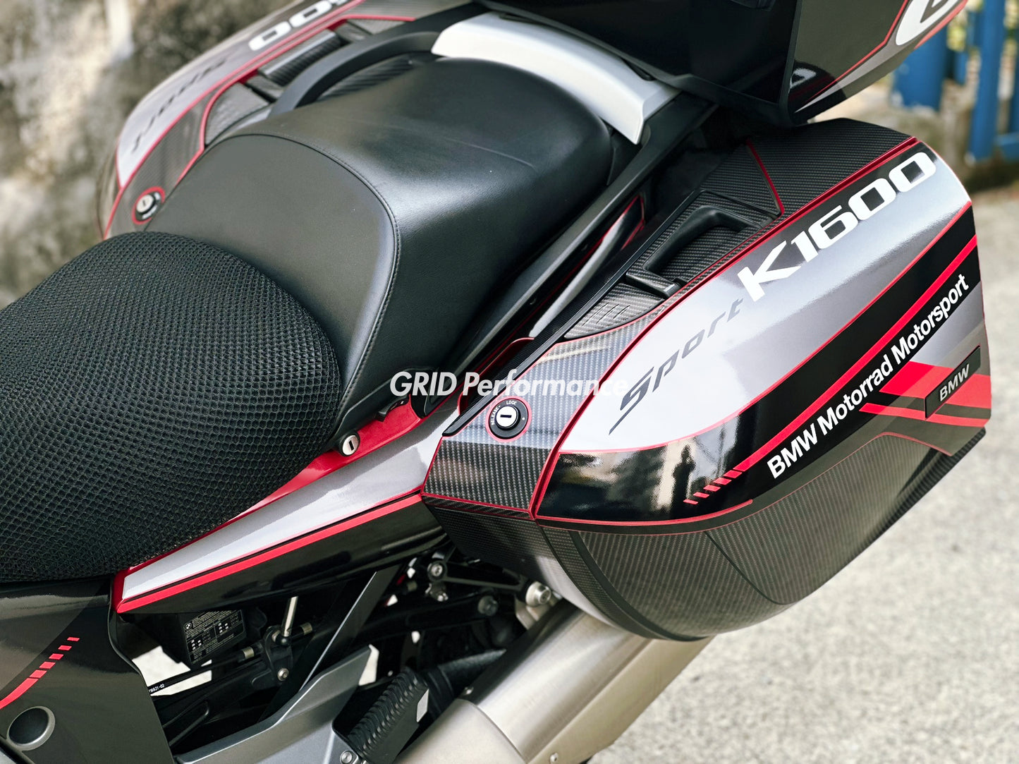BMW K1600GTL, K1600GT Graphic Full Decal Kit (3-4)