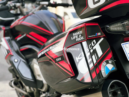 BMW K1600GTL, K1600GT Graphic Full Decal Kit (3-4)
