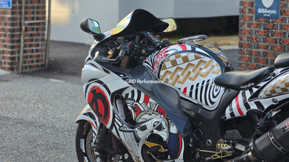 SUZUKI HAYABUSA Graphic Full Decal Vinyl Kit (3-1.Mote 4)