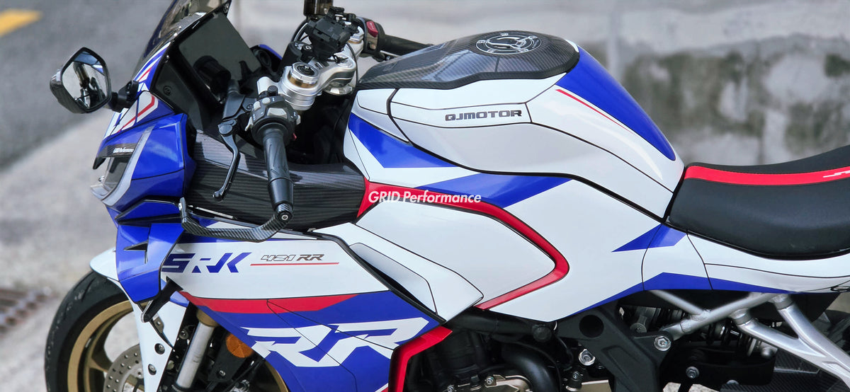 QJMOTOR SRK 421RR Graphic Full Decal Vinyl Kit (2-2)