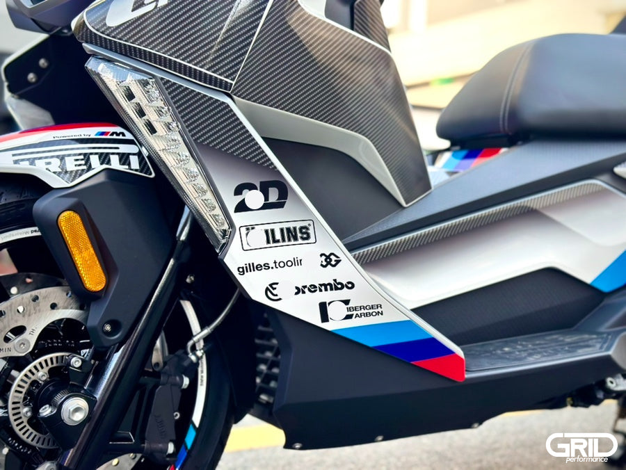BMW C400GT Custom Vinyl Graphic Decal Kit (3-1.M)