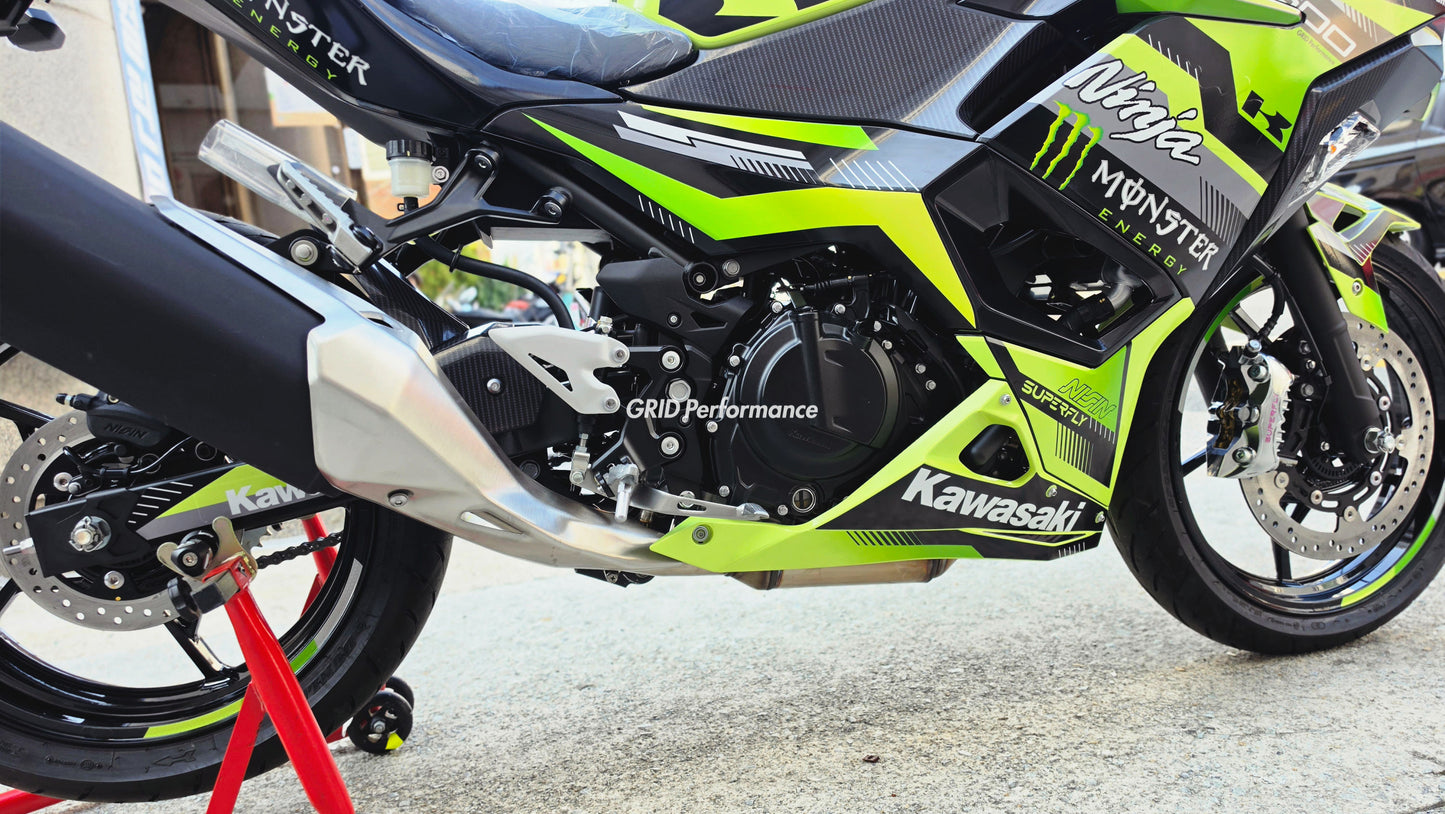 Kawasaki NINJA 500 Full Graphic Vinyl Decal Kit (1-3.MONSTER)