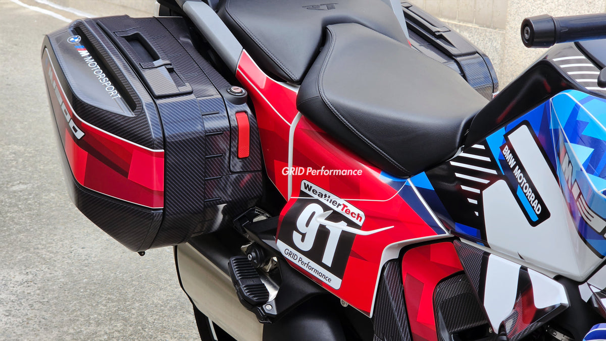 BMW R1300RT Graphic Full Decal Vinyl Sticker Kit (7-1.M Hybrid)