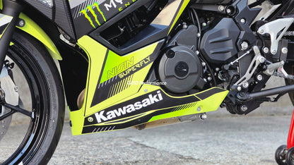 Kawasaki NINJA 500 Full Graphic Vinyl Decal Kit (1-3.MONSTER)