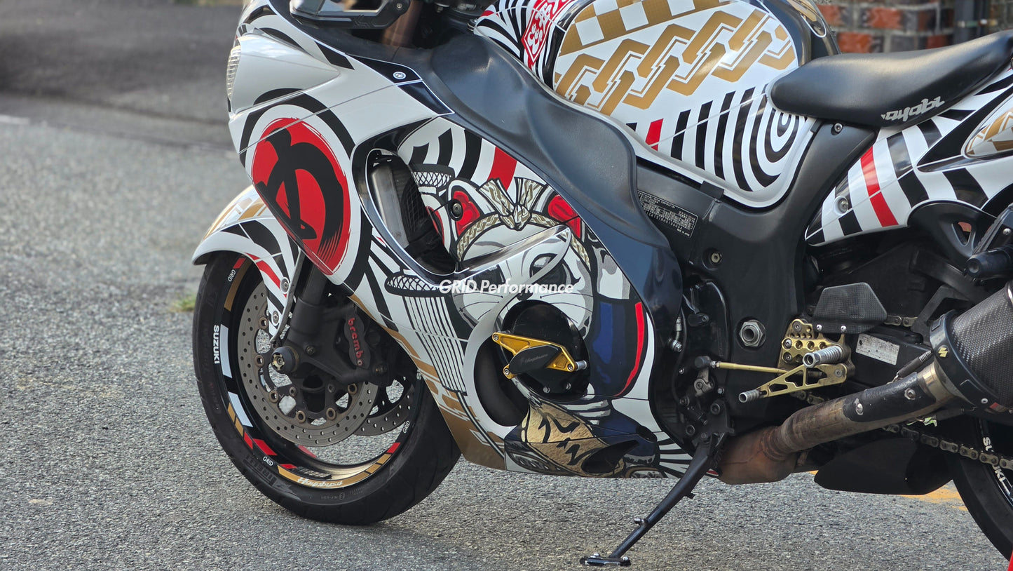 SUZUKI HAYABUSA Graphic Full Decal Vinyl Kit (3-1.Mote 4)