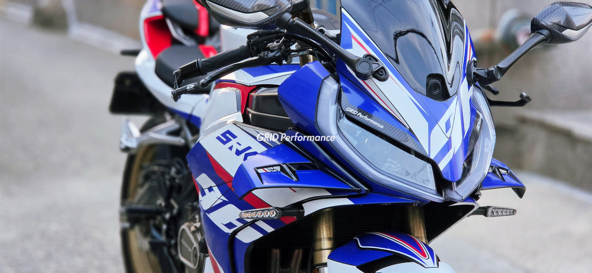 QJMOTOR SRK 421RR Graphic Full Decal Vinyl Kit (2-2)