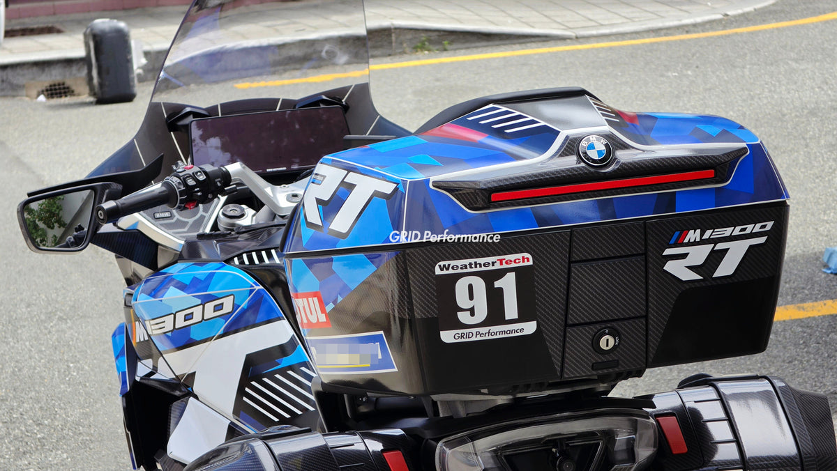 BMW R1300RT Graphic Full Decal Vinyl Sticker Kit (7-1.M Hybrid)