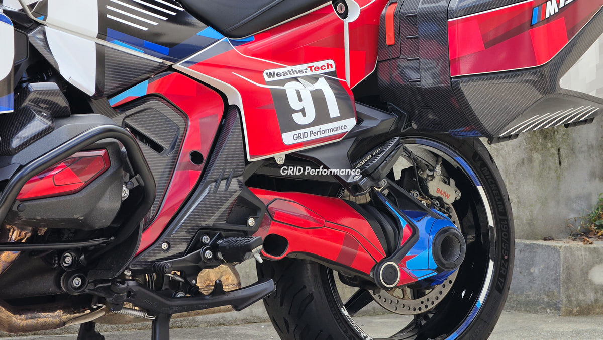 BMW R1300RT Graphic Full Decal Vinyl Sticker Kit (7-1.M Hybrid)