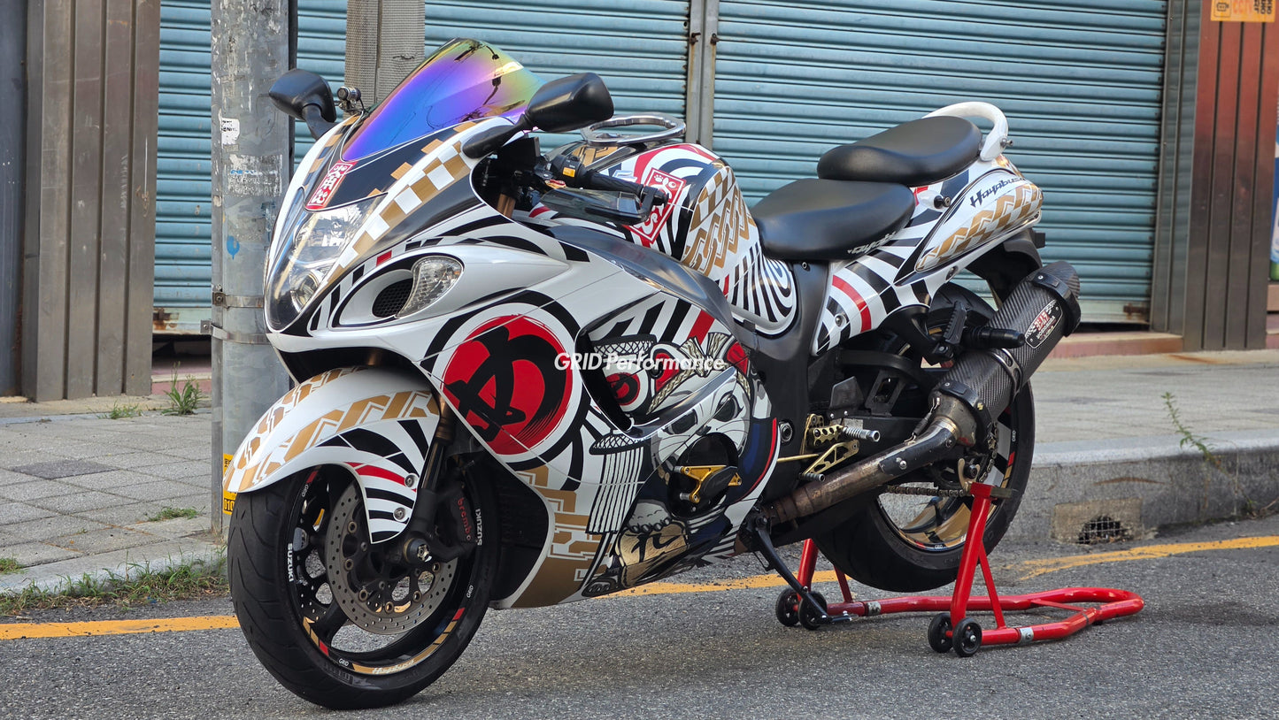 SUZUKI HAYABUSA Graphic Full Decal Vinyl Kit (3-1.Mote 4)