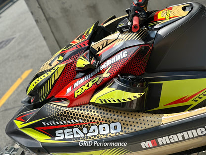 2024~ SEADOO RXP X 325 Graphic Decal Sticker Kit (1.Carbon)