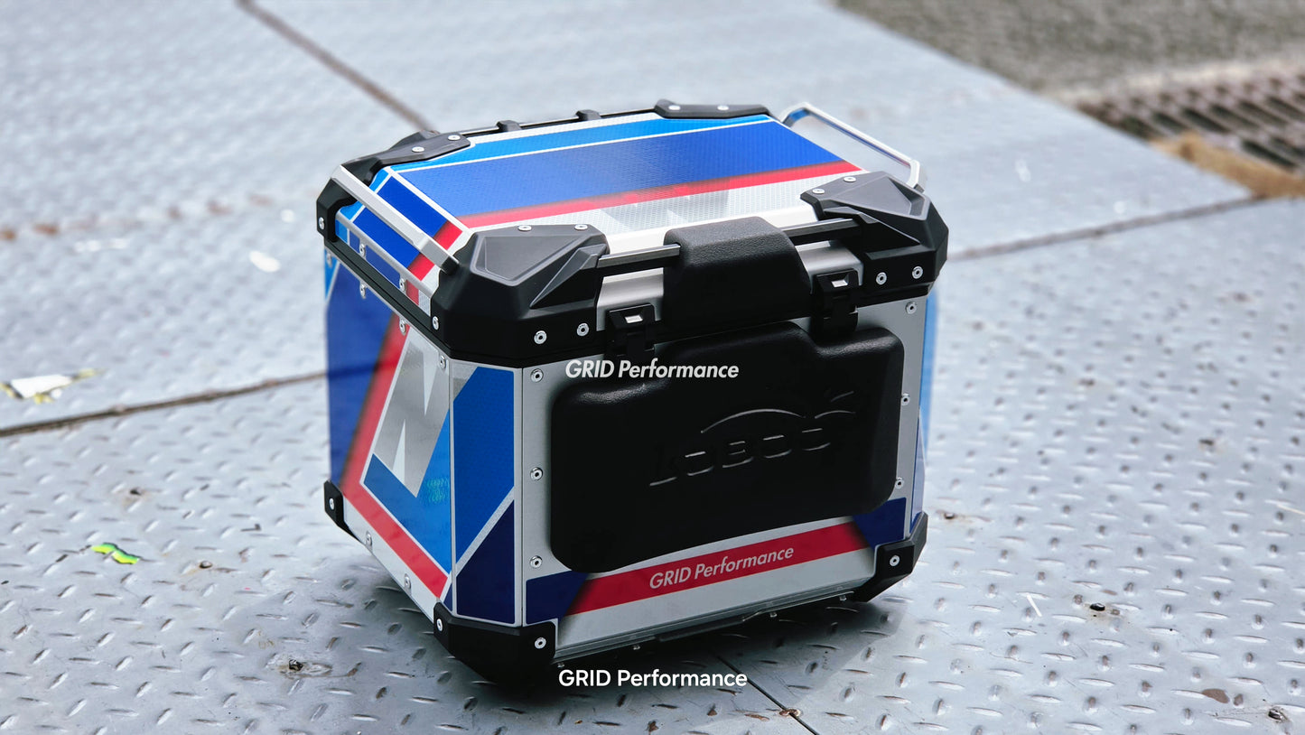 LOBOO CONQUEROR C40T C45L C45R Aluminum Panniers Top Box  Decal Sticker Kit (1-1.M)