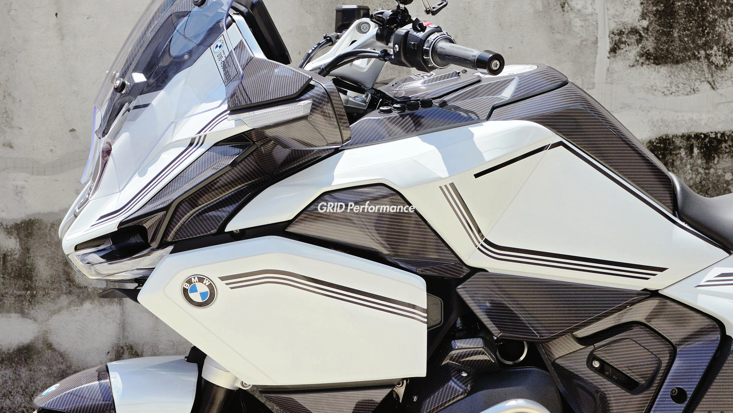 BMW R1300RT Graphic Full Decal Vinyl Sticker Kit (6-3.Option719)