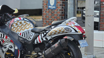SUZUKI HAYABUSA Graphic Full Decal Vinyl Kit (3-1.Mote 4)