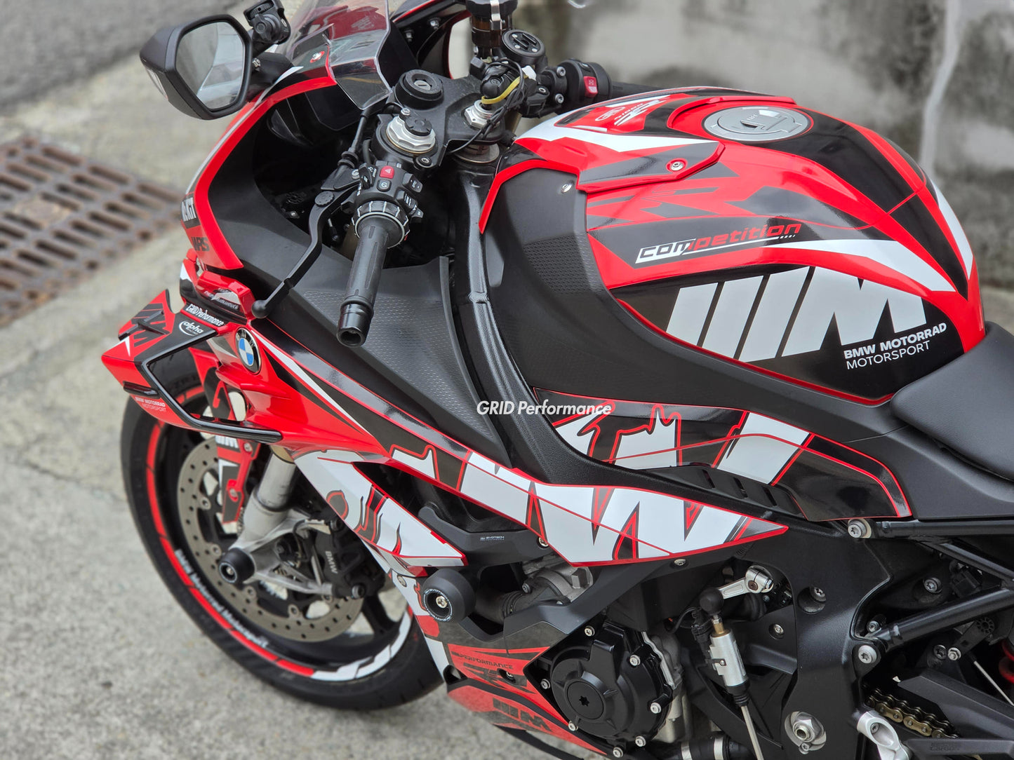 S1000RR Full Graphic Vinyl Decal Kit (4-6.RCM)