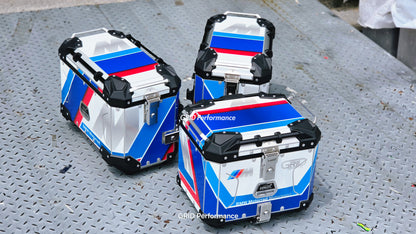 LOBOO CONQUEROR C40T C45L C45R Aluminum Panniers Top Box  Decal Sticker Kit (1-1.M)
