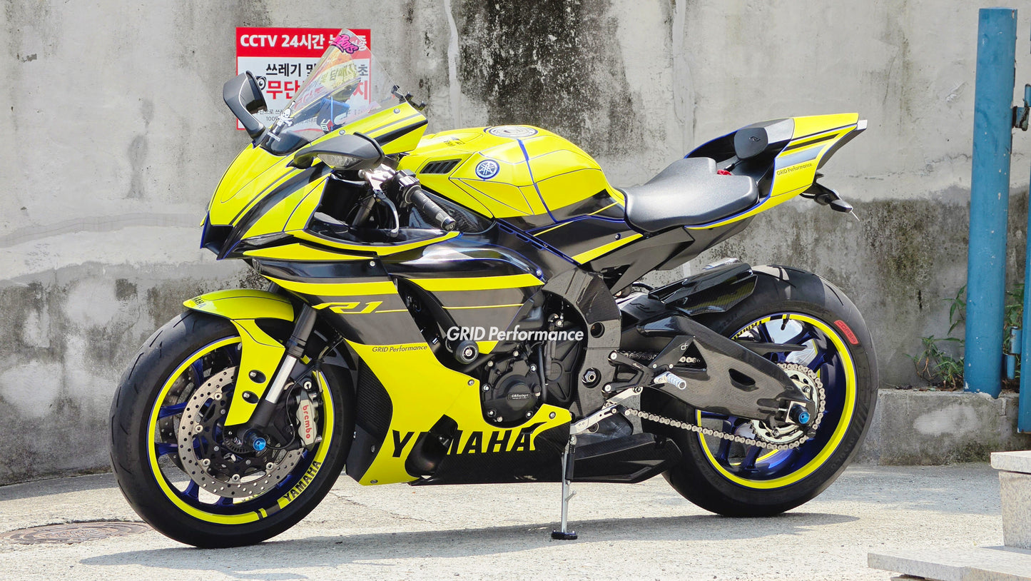 YAMAHA YZF-R1 Full Graphic Vinyl Decal Kit (1-1)