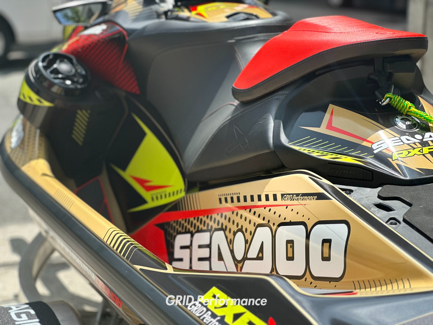 2024~ SEADOO RXP X 325 Graphic Decal Sticker Kit (1.Carbon)